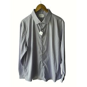 MINISTRY Of Supply Size XXL Purple Plaid Button Front Dress Shirt - New